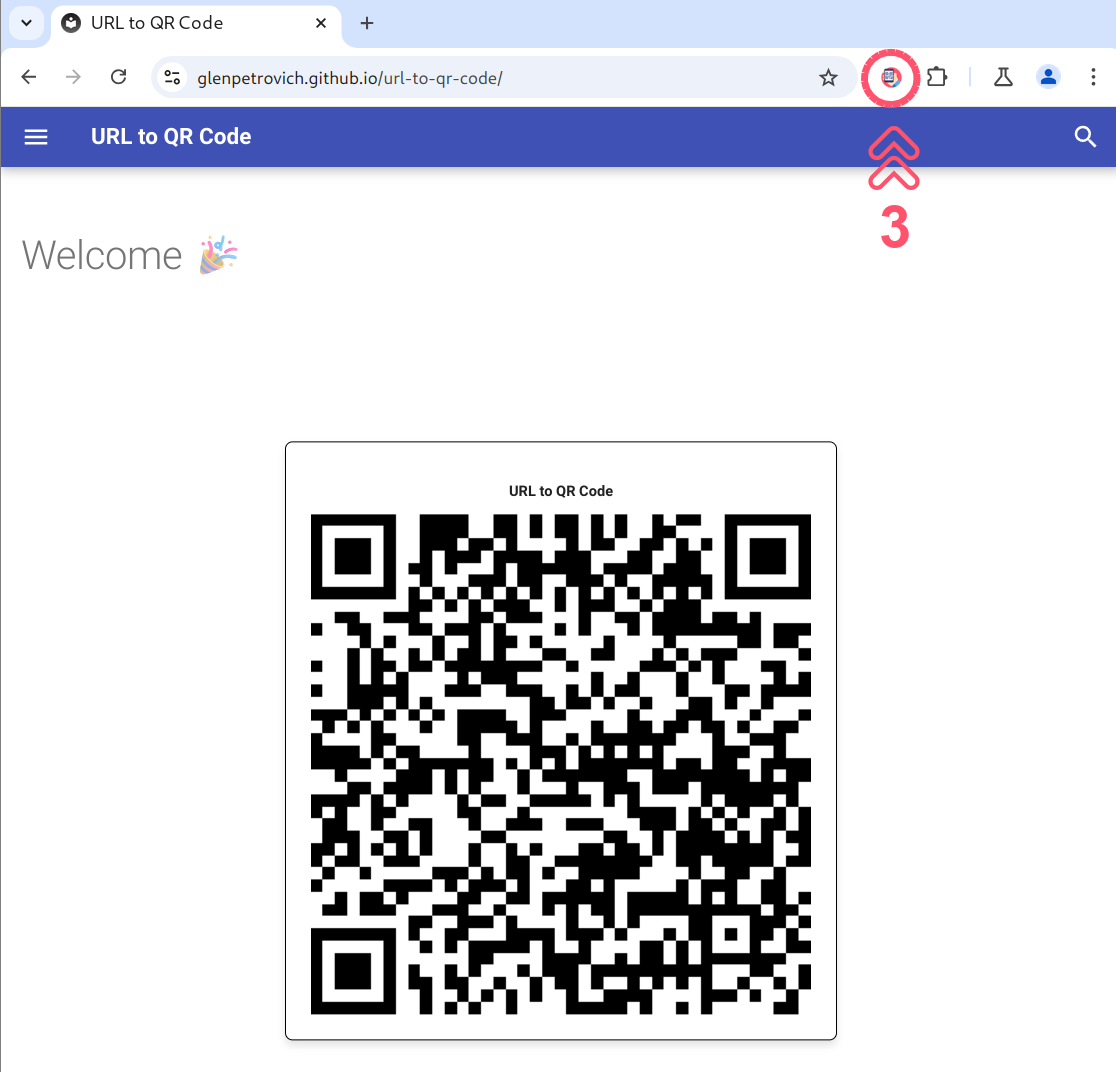 Url to qr code